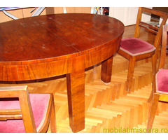 masa sufragerie cu 6 scaune
